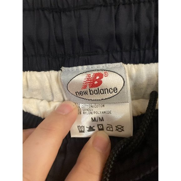 New Balance Pants Men's Athletic Elastic Waist with drawstring Gray Size Medium - Picture 4 of 5